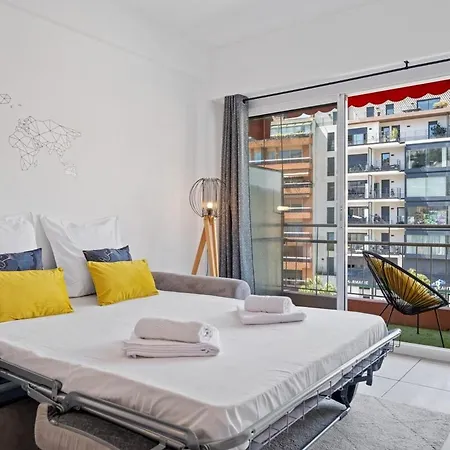Le Serenity - Proche Gare - Hyper Centre -terrasse Апартаменти Мантон