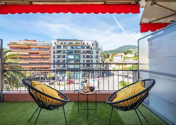 Le Serenity - Proche Gare - Hyper Centre Terrasse Apartman Menton