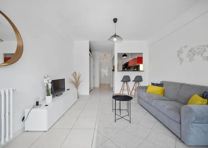 Apartman Le Serenity - Proche Gare - Hyper Centre Terrasse Menton