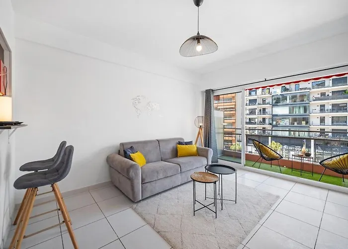 Le Serenity - Proche Gare - Hyper Centre Terrasse 公寓