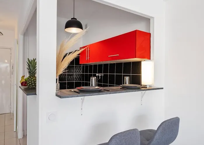 Le Serenity - Proche Gare - Hyper Centre Terrasse Apartman