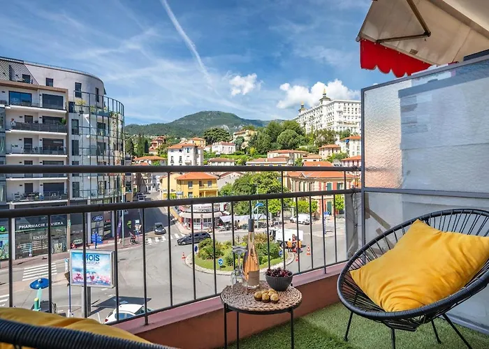 Le Serenity - Proche Gare - Hyper Centre Terrasse Menton