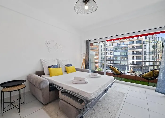 Le Serenity - Proche Gare - Hyper Centre Terrasse * 芒通